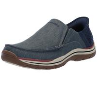 Skechers USA Men's 205167 Moccasin, Blau, 45 EU