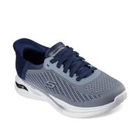 Skechers USA Men's Herren Arch Fit Orvan-Drex Sneaker, Grau/Marineblau, 45 EU