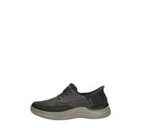 Skechers USA Men's Herren Hasting Sneaker, Schwarz, 45.5 EU