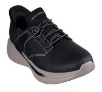 Skechers USA Men's Herren Slade-Macklin Sneaker, Schwarz/Braun, 45 EU