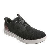 Skechers USA Men's Herren Sterling-Ramone Bungee, Schwarz (Schwarz), 43 EU X-Weit