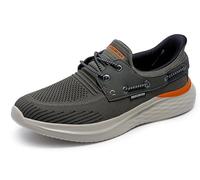 Skechers USA Men's Lawson-Parasail Sneaker, OLV, 41.5 EU