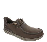 Skechers USA Men's Melson-Edrick Moc Toe, Cocoa, 43 EU