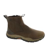 Skechers USA Men's Respected-Evanston Chelsea-Stiefel, Cocoa, 44.5 EU