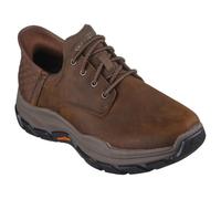 Skechers USA Men's Respected-Garrett Loafer, Ch Dark Brown, 39.5 EU