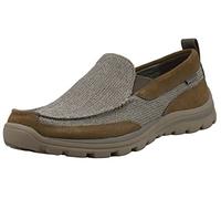 Skechers USA Men's Superior Milford Slip-on Loafer, Light Brown, 12 2W US