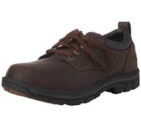 Skechers USA Segment Rilar Oxford | Lässige, entspannte Passform, Gel-infundierter Memory-Schaum, Leder-Oxford, Schnürung