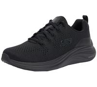 Skechers Vapor Foam Fresh Trend Damen-Sneaker, schwarzes Mesh/Gunmetal Trim, 38.5 EU