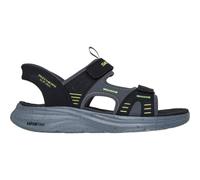 Skechers Slip-ins: Vapor Foam Sandal - Korro in Schwarz/Grün, Größe 41, in der Maschine waschbar