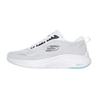 Skechers Vapor Foam Smooth RideSneaker für Damen, Weißer Strick, schwarzer Rand, 36 EU