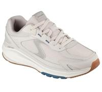 Sneaker SKECHERS "VERTEX", Herren, Gr. 44, beige (hellbeige), Leder, Mesh, Schuhe Sneaker, Retro Sneaker, Schnürschuh mit Air-Cooled Memory Foam (19918863-44)