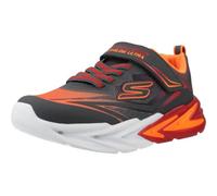 Skechers Vortex 2.0 Sneaker für Jungen, Anthrazit/Rot/Orange, 12.5 Little Kid