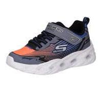 Skechers Jungen S-Lights: Vortex 3.0 Sneaker in Schwarz/Blau/Orange, Größe 31