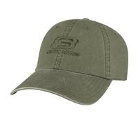 Skechers Washed Triple S Hat in Grün