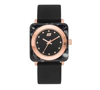 Skechers Watch for Women, Quartz Movement with Silicone, Polyurethene, Leather or Stainless Steel Strap Mattes Silber,32MM
