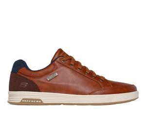 Skechers Waterproof: Cavell - Sparkman Sneaker in Braun, Größe 45