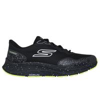 Skechers Waterproof: GO RUN Consistent 2.0 - Piedmont Sneaker in Schwarz/Grün, Größe 45.5