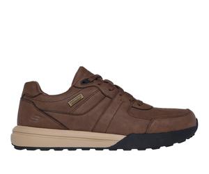 Skechers Waterproof: Netson - Gander Sneaker in Braun, Größe 47.5