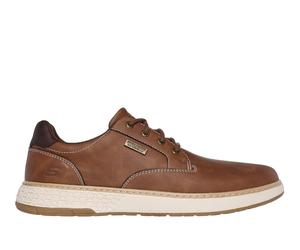 Skechers Waterproof Relaxed Fit: Garlan - Pryor Sneaker in Braun, Größe 41