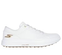 Skechers Waterproof Relaxed Fit: GO GOLF Drive 6 Shoes in Weiss/Gelt, Größe 37, Arch Fit