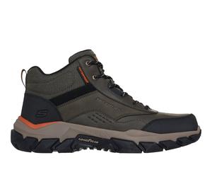 Skechers Waterproof Relaxed Fit: Santoro - Cannon Shoes in Grün, Größe 42