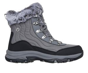 Skechers Waterproof Relaxed Fit: Trego - Stormie Shoes in Grau, Größe 37