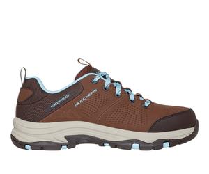 Skechers Waterproof Relaxed Fit: Trego - Trail Destiny Sneaker in Braun, Größe 37