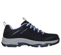 Skechers Waterproof Relaxed Fit: Trego - Trail Destiny Sneaker in Schwarz/Violett, Größe 37.5
