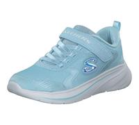 Skechers Wave 92 303557L/LTBL Mädchen Klettverschluss/Slipper Halbschuh, Größe 34