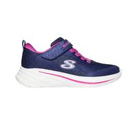 Skechers Sneaker Wave 92 303557L NVY Mädchen Textil Glitzer waschbar Navy/Fuchsia Größe 30