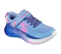 Skechers Gore and Strap Sneaker W Mono Mesh Runners Mädchen, violett, 34 EU