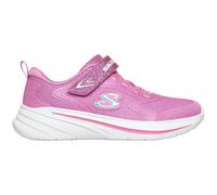 Sneaker SKECHERS "WAVE 92", Mädchen, Gr. 35, pink, Textil, Glitzer, Schuhe Sneaker, Freizeitschuh mit Klettverschluss, Größenschablone zum Download (52833204-35) pink