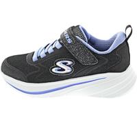 Skechers Wave 92 Mädchen-Sneaker, Schwarz, 28.5 EU