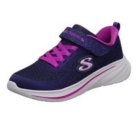 Skechers Wave 92 Mädchen-Sneaker, Marineblau, 12 Little Kid