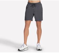Skechers Weekend 7 Inch Shorts in Schwarz/Grau, Größe 2XL