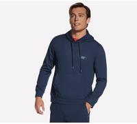 Skechers Weekend Kapuzenpullover in Marine, Größe 2XL