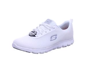 Skechers weiß Arbeit für Damen, weiß, Größe 43 EU