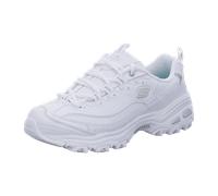 SKECHERS Damen Sneaker 'D'Lites' weiß, Größe 38, 3923634 Weiß 38