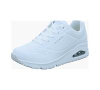 Skechers Damen Uno Stand On Air Turnschuhe, White, 36 EU