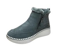Skechers Wilshire Blvd Damen Fresh Zip, Oliv/Blatt für mich (Leaf It to Me), 40 EU