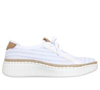 Skechers Wilshire Blvd - Passion Play Shoes in Weiss/Silber, Größe 37.5, Vegan, in der Maschine waschbar