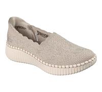 Skechers Wilshire Boulevard Polyester Damen Taupe Sneakers EU 38 / UK 5
