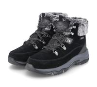 Skechers Winterstiefeletten SNOW WORRIE - Gr. 36 - Schwarz - Leder und Synthetik