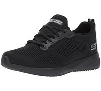 Skechers Women Bobs Squad-Photo Frame Slip on Trainers, Black (Black), 2 UK (35 EU)