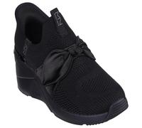 Skechers Women's A Wedge-Enzie Hands Free Slip-ins Sneaker, Schwarz/Schwarz, 40 EU