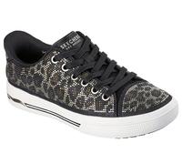 Skechers Women's Arch Fit Arcade-Dazzle You Hands Free Slip-ins Sneaker, schwarz/leopardendesign, 37 EU
