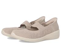 Skechers Women's Arya-Oh So Sweet Hands Free Slip-ins Mary Jane Flat, Taupe, 37 EU