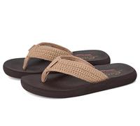 Skechers Women's Asana-Valley Chic Flip-Flop, Mokka, 38 EU