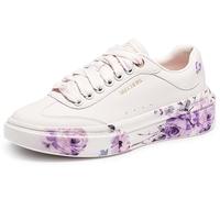 Skechers Damen Cordova Classic Painted Flora Sneaker, Rose, 37 EU