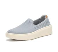 Skechers Court Break-A-Okay Damen-Sneaker, Hellgrau, 37.5 EU